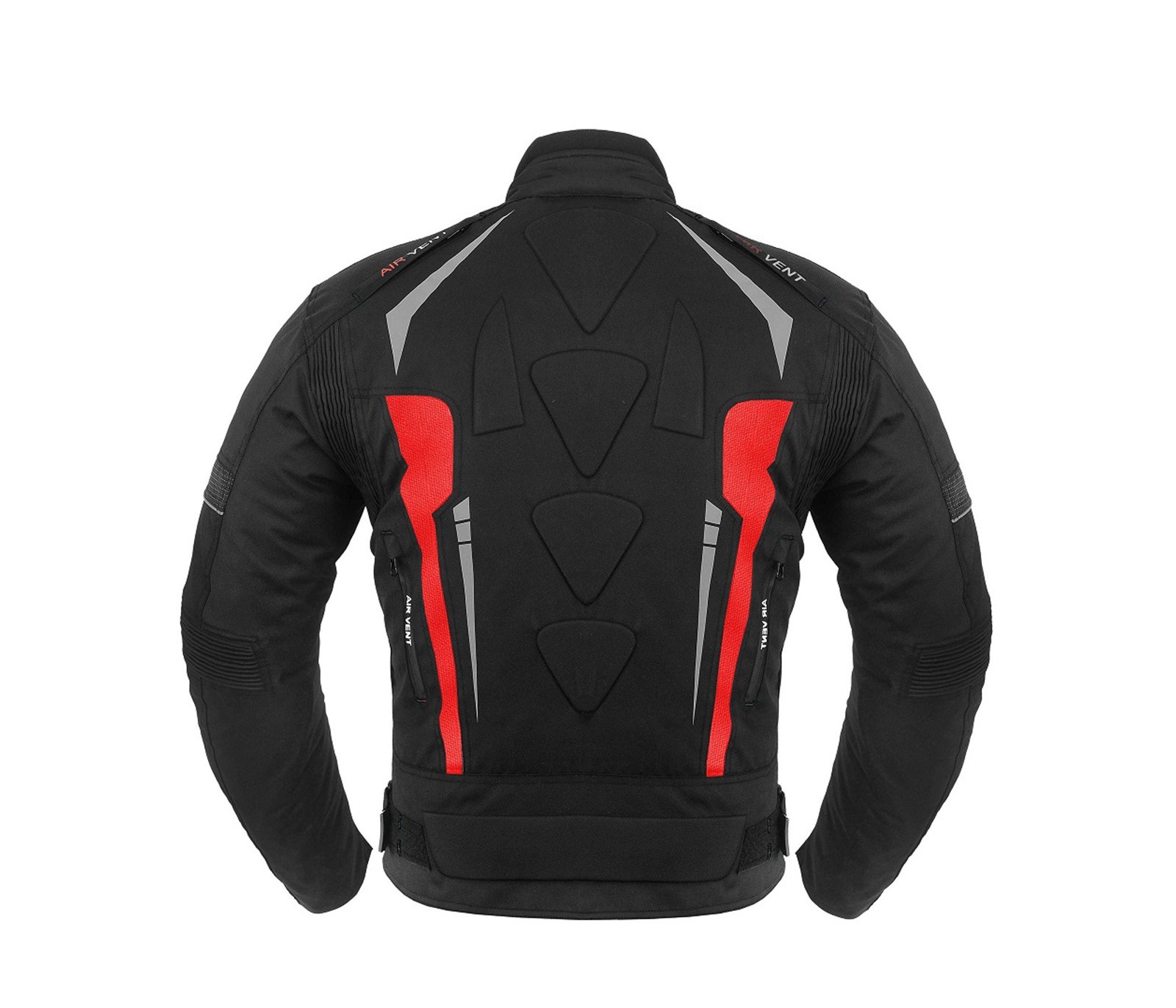 PROFIRST Textile Motorbike Motorcycle Trouser CE Approved Protective Armours All Weather Waterproof Breathable Mens Motorcycle Pant with Removable Lining red, XL