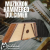 MUZIKKON SINGLE STRUNG 10/9 HAMMERED DULCIMER ROSEWOOD WITH HAMMERS