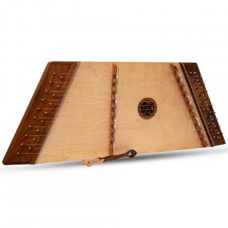 MUZIKKON SOLO FUERTE 10/9 DULCIMER MARTILLADO ROSEWOOD CON MARTILLOS