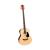 Muzikkon electro acoustic jumbo bass guitar, 4 string