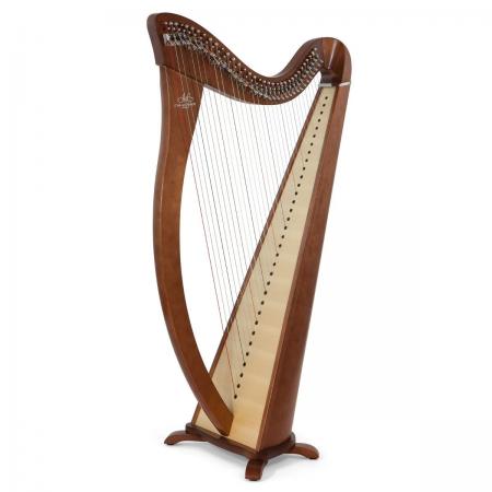 CAMAC HERMINE LEVER HARP, 34 ALLIANCE CARBONE CORDES EN NOYER