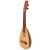 Heartland baroque ukulele, 4 string soprano variegated rosewood and lacewood
