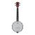 New heartland 4 string banjolele banjo ukulele 23 inch concert mahogany