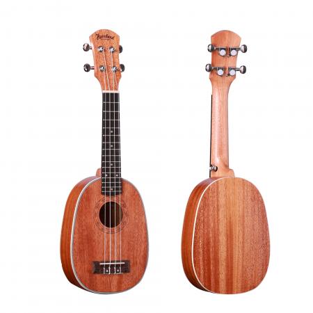 HEARTLAND SOPRANO UKULELE MAHOGANY BEGINNER PACK