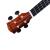 TENOR UKULELE EBONY MIT EQ