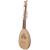 Muzikkon THEORBO bass lute small variegated maple lacewood
