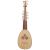 Muzikkon THEORBO bass lute small variegated maple lacewood