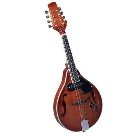 HEARTLAND MANDOLIN MAHOGANY ÉLECTRO ACOUSTIQUE BRILLANT FINI