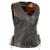 Gilet in pelle di mucca da moto da donna