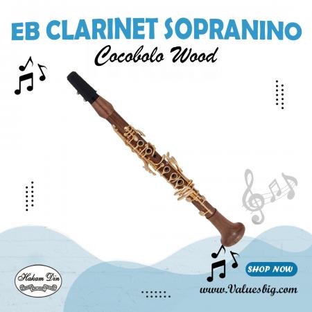 Eb Clarinet (Mib) Sopranino | Boehm | Cococbolo wood