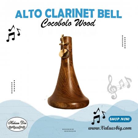 Cloche de clarinette alto | Cocobolo