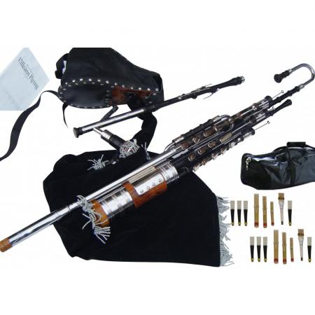 Uilleann Full Set Rosewood with 3 Key Chanter