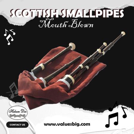 Scottish Smallpipes in D Mouth blown