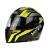 Full-Face Motorcycle Helmet Replaceable Anti-Scratch Outer Visor