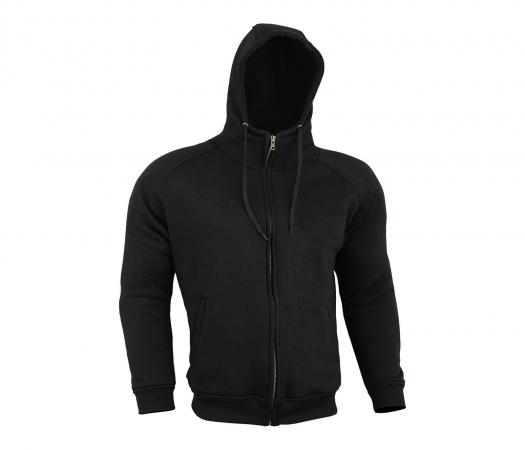 Profirst Fleece Motorcycle Hoodie (Black)