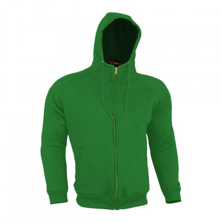 Profirst Fleece Motorcycle Hoodie (Green)