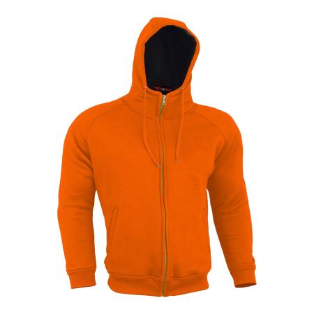 Profirst fleece motorcycle hoodie (orange)