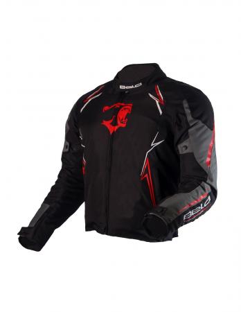 Panther-Racing Jacket-Black/Red