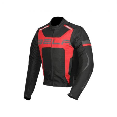 Clutch-Textile Jacket-Black/Red