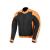 Motril-Textile Jacket-Black/Orange