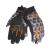 Leopard-Gloves-Black/Orange