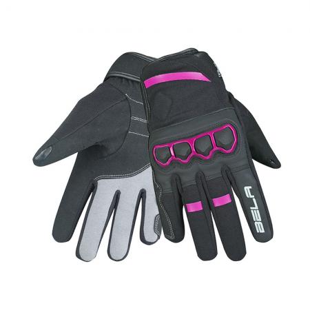 Tracker-Lady Gloves-Black/Pink