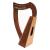 O'CAROLAN HARP, 12 STRING R/W WITH SHARPENING LEVERS