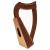 Renaissance Lute, 8 Course Variegated Maple Ebony W/Bag