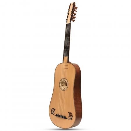 HEARTLAND SELLAS BAROQUE GUITAR, 5 COURSE WALNUT