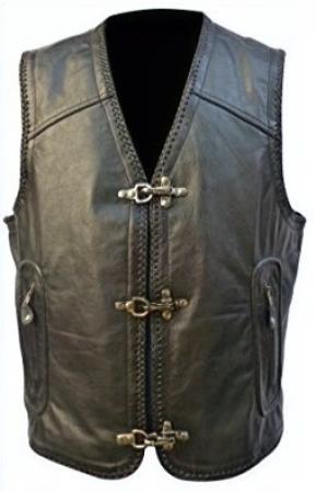 GAS LEATHER VEST