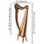 27 STRING ARD RI HARP ROSEWOOD