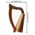 O'CAROLAN HARP 12 STRING ROSEWOOD