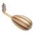 Muzikkon Renaissance Lute, 7 Course Variegated Maple Walnut