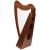 Cross Strung Harp, 38 String Rosewood