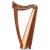 22 String Trinity Crested Harp Rosewood