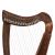 19 STRING BORU HARP ROSEWOOD