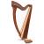 29 String Boru Harp Rosewood