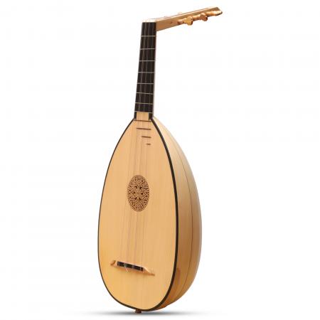 LUTE UKULELE, 6 STRINGS TENOR LACEWOOD