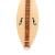 Mountain Dulcimer 4 String F-Hole Rosewood With Nickel Finish Hardware