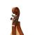 Mountain Dulcimer 4 String F-Hole Rosewood With Nickel Finish Hardware