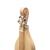 Mountain Dulcimer 4 String Knotwork Scroll Lacewood With Nickel Finish Hardware