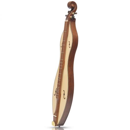 Mountain Dulcimer 4 String F-Hole Rosewood With Purfling