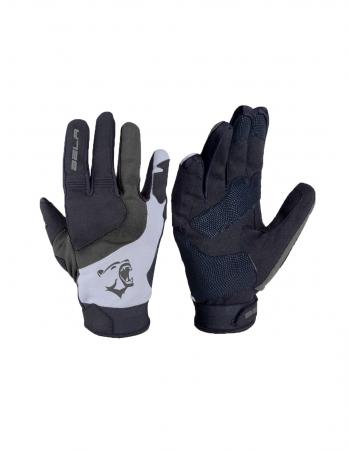 Bela Adventure Motorcycle Gloves Black/Grey