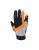 Bela Adventure Motorcycle Gloves Black/Orange