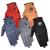 Pack of 3 SG Men Colored Cabretta leather golf gloves 5 Colours Black Blue Grey