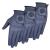 Pack of 3 SG Men Colored Cabretta leather golf gloves 5 Colours Black Blue Grey