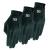 Pack of 3 SG Men Colored Cabretta leather golf gloves 5 Colours Black Blue Grey