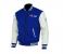 Profirst jkt-006 varsity motorcycle jacket (blue)
