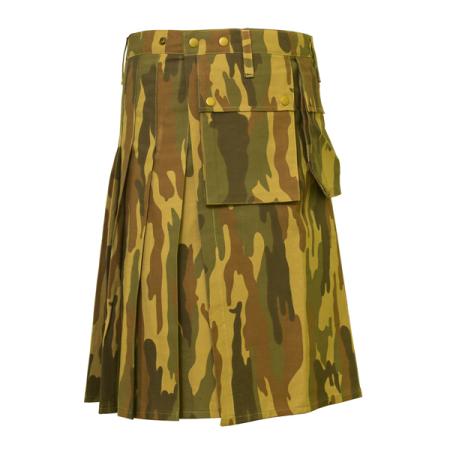 Camouflage Adjustable Kilt