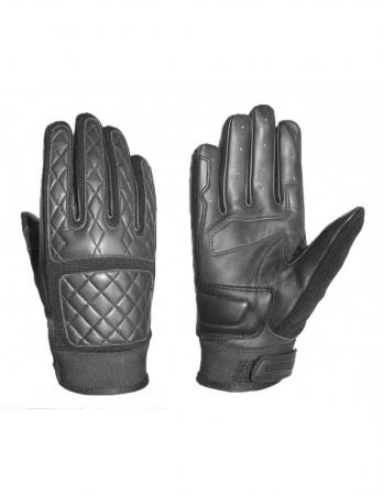 Poisoned - Guantes Piel/Textil Season Prima Negro
